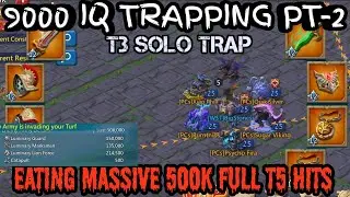 Lords Mobile - Expedition BAITING | T3 Solo Trap Vs MAXED TITANS !