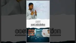 OSPF Cost calculation  