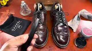 Restoring Vintage Shell Cordovan!