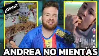 🍕ANDREA COLAS CHANNEL MIENTE con DIETA DE RECORTE👈 cap.2