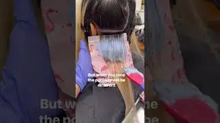 Try this lightening tip out next time you do a global service! #hair #bleached #platinum #ashblonde