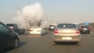 Взрыв колеса на ходу! Опасные взрывы колес
