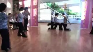 Бравый танец солдат - детский сад