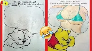 Hilarious Coloring Book Corruptions By Grown Ups 2017 !!