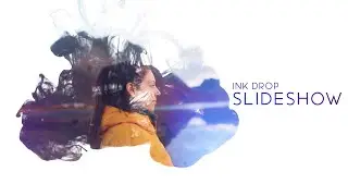 Ink Drop Slideshow In Filmora | Crossle
