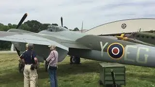 Warbirds taking off landing