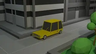 3d Car (Unity, Blender) free download