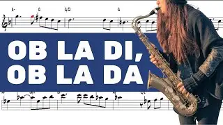Ob La Di, Ob La Da  The Beatles 1968  Tenor Sax