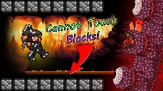 Terraria - Killing The Wall of Flesh Without Touching Any Blocks!