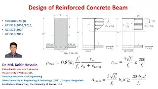 Design of Reinforced Concrete Beam according to ACI 318 2008/2011, 2014 and 2019-4 Analysis Examples