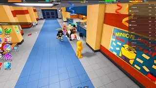 THEY LOST A 7V1🤣 (FIGHT IN A SCHOOL ROBLOX)