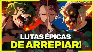 AS LUTAS MAIS ÉPICAS DE DEMON SLAYER!