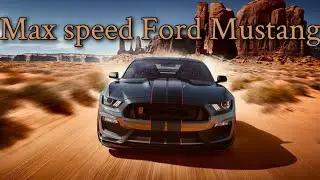 Max speed of Ford Mustang🔥😱Tuning club online😱Максимальная скорость😱