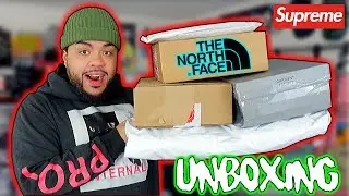 $1000+ Supreme TNF UNBOXING | SS20 WEEK 3 North Face Jacket