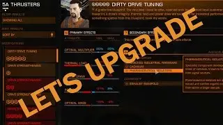 Elite:Dangerous. Let's Upgrade. Dirty Drive Tuning Thrusters. Grade 5