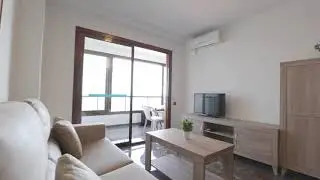 ¡PRECIOSO APARTAMENTO EN 1ª LÍNEA DE PLAYA DE PONIENTE,  CON INCREÍBLES VISTAS Y GARAJE PROPIO!