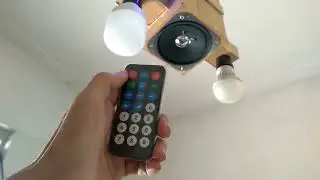 Lampu Gantung dengan Remote Control.