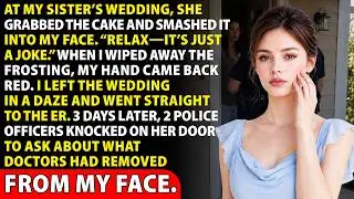 At My Sister’s Wedding, She Smashed Cake Into My Face—What the ER Found Brought Police to Her Door