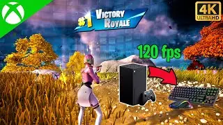 I Tried Fortnite on Keyboard and Mouse On Xbox Series X at 120 fps
