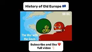Countryballs - History of Old Europe 3 #countryballs #polandball #history #europe #eu #Shorts