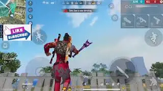 FREE FIRE.DKSMITH...Against all odds Booyah....Many weapon test....
