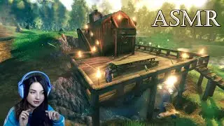 ASMR | Valheim Base Tour 🌲 Ear-to-ear whispering