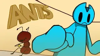 What ants do when they find new food (animation)