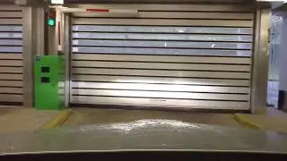 Высокоскоростные ворота EFAFLEX, выезд