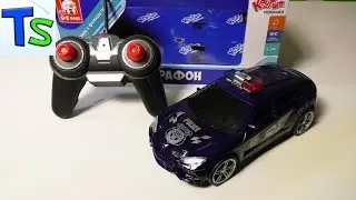Police car with remote unboxing and review toys for kids.