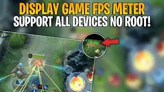 Enable Real FPS Meter Without Root! Monitor FPS Meter For Free🔥⚡