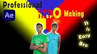 හොඳ එක රට එක | Professional Logo intro making with After Effects | SL Avamer