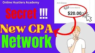 New CPA Marketing Platform | CPA Marketing for Beginners | Easy Self Click
