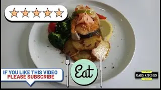 Curry escovitch salmon Ying Yang style