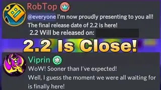 Robtop Finally Revealed Geometry Dash 2.2 Release Date!