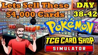 Will The Two $4K Cards We Pulled Sell!!!?? TCG Card Shop Simulator With Pokemon