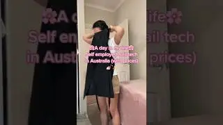 A day in my life 💖 Self-employed nail tech in Australia (with prices) #nailartist #nailart #vlog