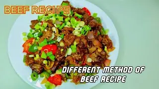 BEEF, A DIFFERENT TYPE OF  BEEF RECIPE