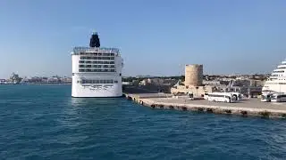 Grčka, ostrvo Rodos, luka za kruzere / Greece, port of Rhodes