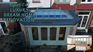 Muswell Hill Home Renovation: Before and After Renovation drone video (Builder in North London 2017)