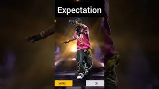 hip hop expectation vs reality #freefire #shorts