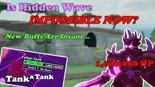 Did TDS Make Hidden Wave IMPOSSIBLE?! (New Buffs Are Ridiculous...) || Tower Defense Simulator