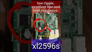 xl2596s/xl2596 buck dc to dc converter | electronics | #shorts