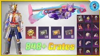 😱848+Crate Opening in Pubg Mobile Kr | New Premium Crate Opening Pubg Korea