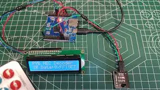 Pyboard - NEC IR Remote Decoder using Timer Capture