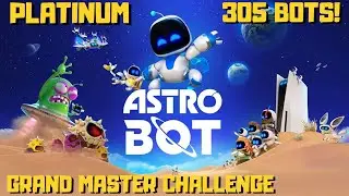 Astro Bot (PS5) Platinum Trophy - Grand Master Challenge - All 305 Bots!