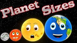 Planet Size Comparison for Kids | Space for Kids