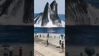sulit dipercaya 😱 ukuran paus biru ini sungguh luar biasa 🐳 