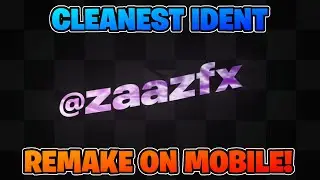 The CLEANEST Fortnite ident made on MOBILE! Need a fortnite ident? Click now!