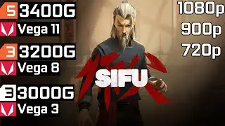 Sifu - Ryzen 3 3200G Vega 8 - Ryzen 5 3400G Vega 11 - Athlon 3000G Vega 3