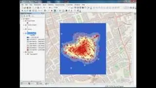 GIS Spatial Analyst Tutorial using John Snow's Cholera Data